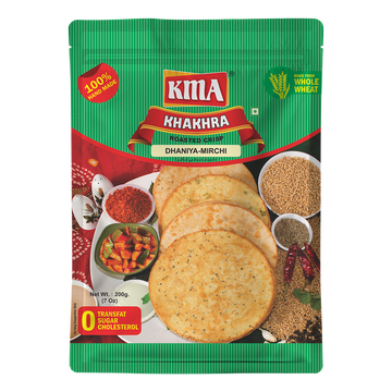 KMA Dhaniya Mirchi Khakhra