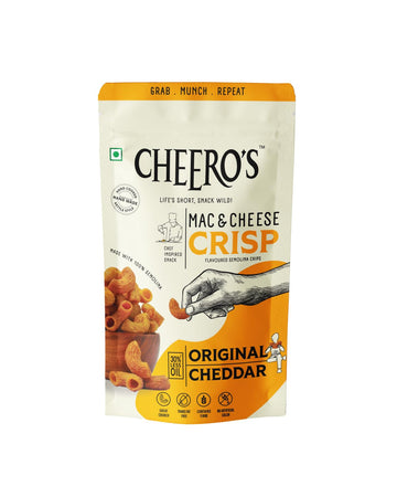 Cheero's Mac and Cheese Crisp Original Cheddar Chips