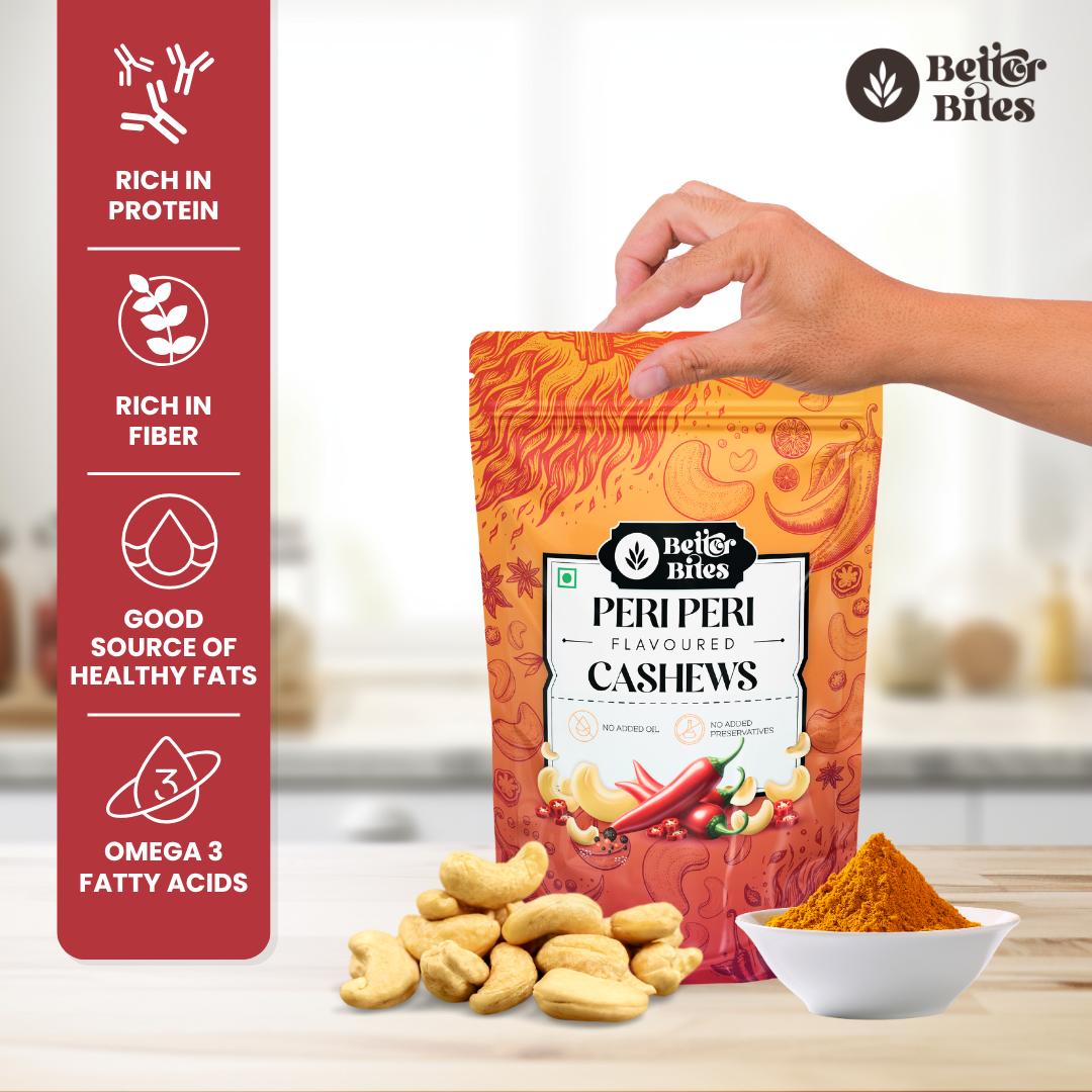 Better Bites Peri Peri Flavoured Cashews