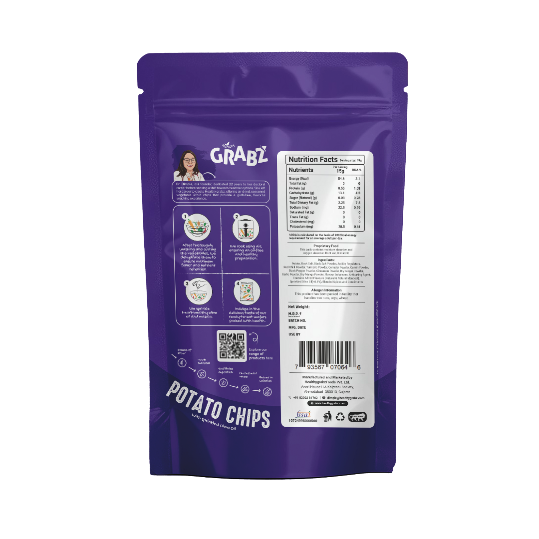 Healthy Grabz Potato Chips
