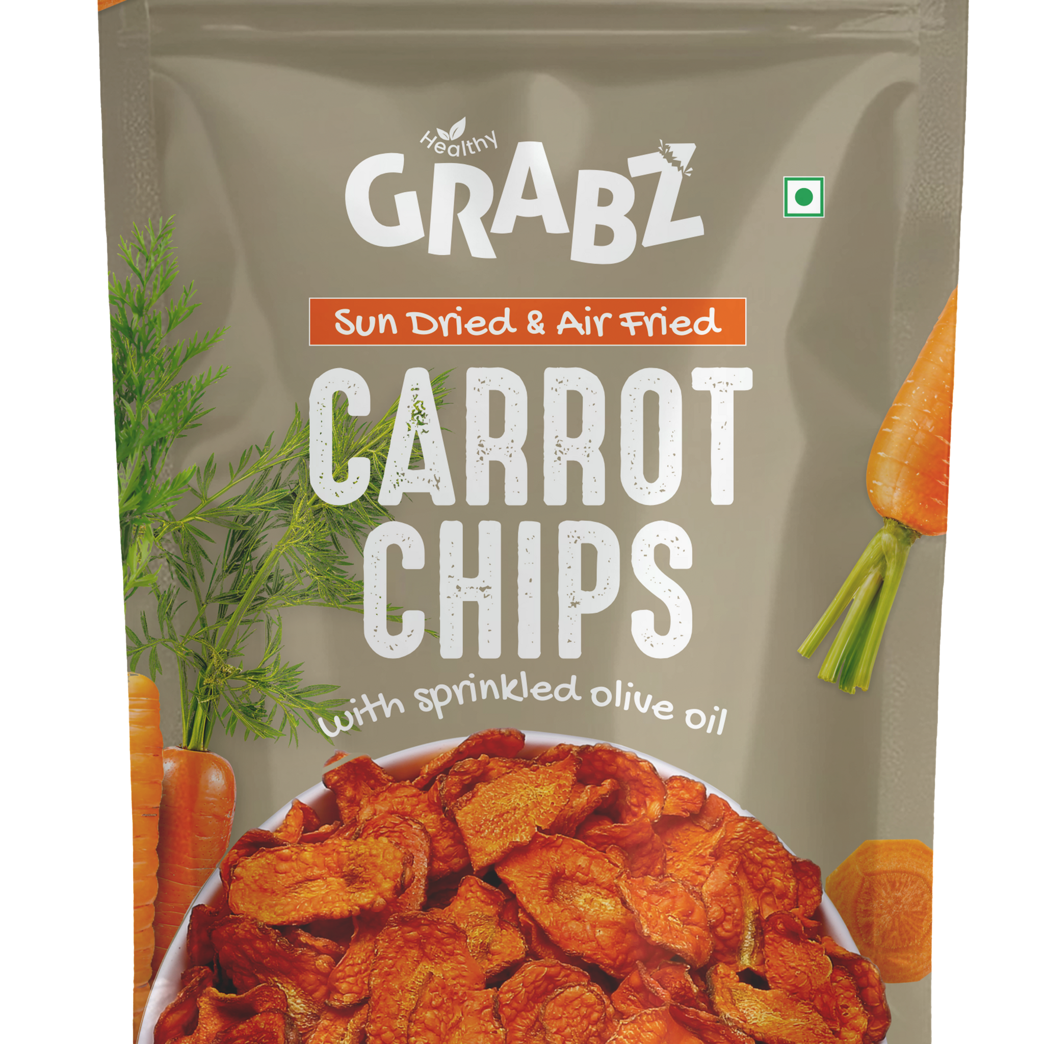 Healthy Grabz Carrot Chips