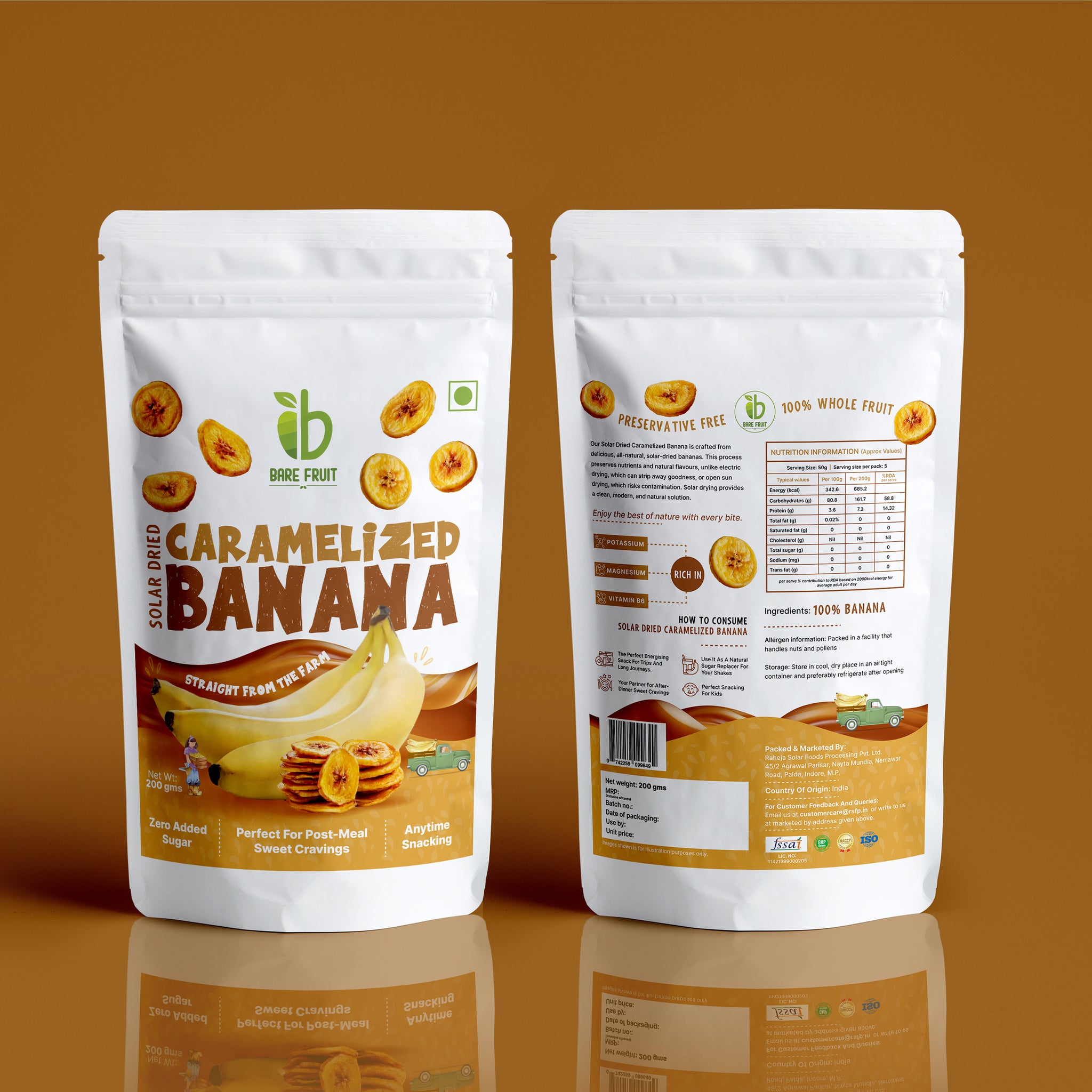 Bare Fruit Caramalized Banana