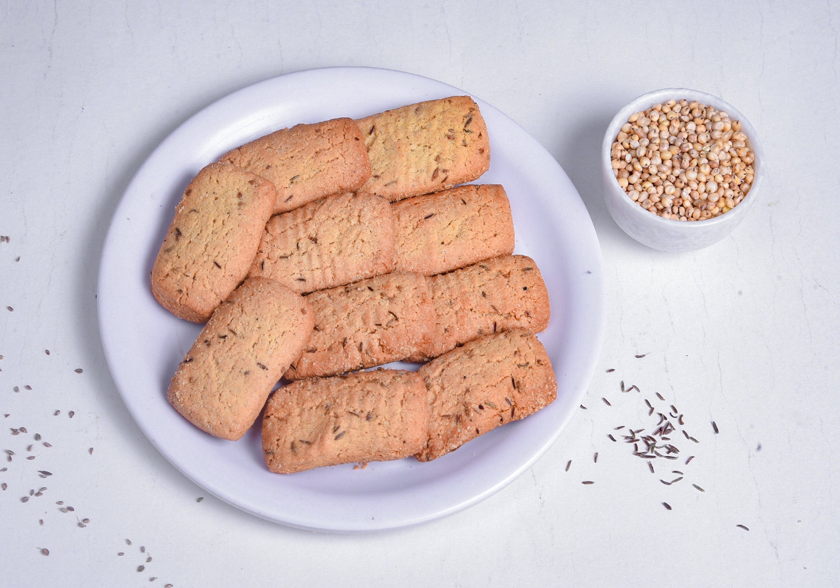 Ishwarji Desi Ghee Jawar Salty Biscuit