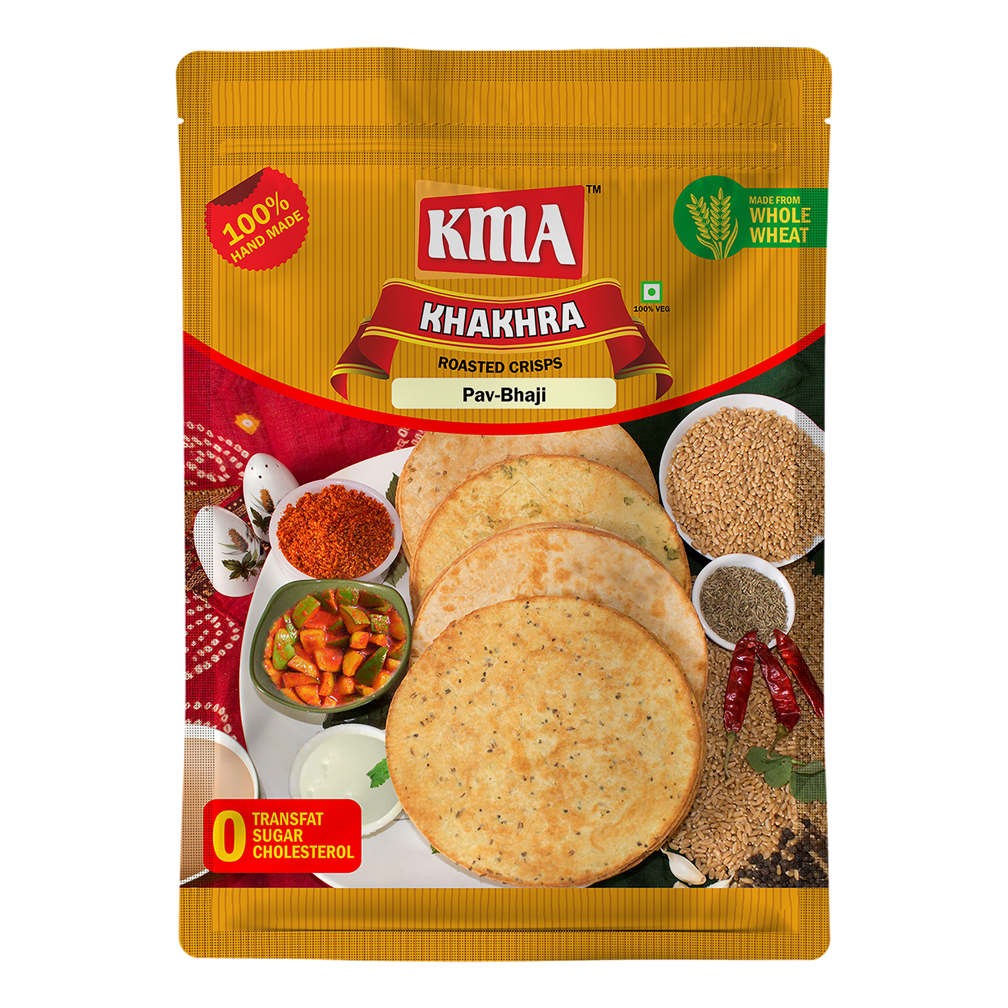 KMA Pav Bhaji Khakhra