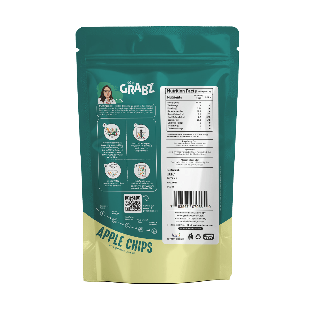 Healthy Grabz Apple Chips