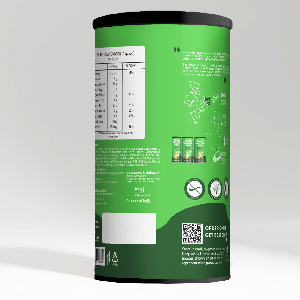 Makhana - Pudina Masala